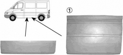 VAN WEZEL 3075109 -  Боковина